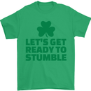 Get Ready to Stumble St. Patrick's Day Mens T-Shirt Cotton Gildan Irish Green