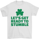 Get Ready to Stumble St. Patrick's Day Mens T-Shirt Cotton Gildan White