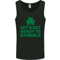 Get Ready to Stumble St. Patrick's Day Mens Vest Tank Top Black