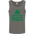 Get Ready to Stumble St. Patrick's Day Mens Vest Tank Top Charcoal