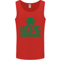 Get Ready to Stumble St. Patrick's Day Mens Vest Tank Top Red