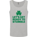 Get Ready to Stumble St. Patrick's Day Mens Vest Tank Top Sports Grey