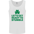 Get Ready to Stumble St. Patrick's Day Mens Vest Tank Top White