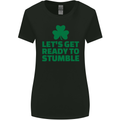 Get Ready to Stumble St. Patrick's Day Womens Wider Cut T-Shirt Black