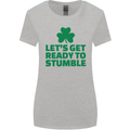 Get Ready to Stumble St. Patrick's Day Womens Wider Cut T-Shirt Sports Grey