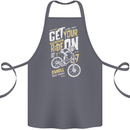 Get Your Ride on Downhill Mountain Biking Cotton Apron 100% Organic Steel