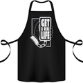 Get a Real Life Antisocial Phone Addict Cotton Apron 100% Organic Black