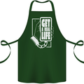 Get a Real Life Antisocial Phone Addict Cotton Apron 100% Organic Forest Green