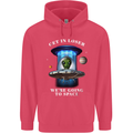 Get in Loser Funny Alien UFO Childrens Kids Hoodie Heliconia