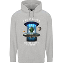 Get in Loser Funny Alien UFO Childrens Kids Hoodie Sports Grey