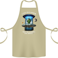 Get in Loser Funny Alien UFO Cotton Apron 100% Organic Khaki