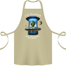 Get in Loser Funny Alien UFO Cotton Apron 100% Organic Khaki