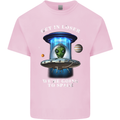 Get in Loser Funny Alien UFO Kids T-Shirt Childrens Light Pink