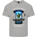 Get in Loser Funny Alien UFO Kids T-Shirt Childrens Sports Grey