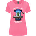Get in Loser Funny Alien UFO Womens Wider Cut T-Shirt Azalea