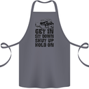 Get in Sit Down 4X4 Off Roading Road Funny Cotton Apron 100% Organic Steel