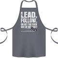 Get out of My Way Funny Biker Motorcycle Cotton Apron 100% Organic Steel