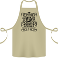 Get up Stand up Reggae Music Cotton Apron 100% Organic Khaki