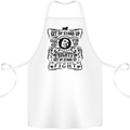 Get up Stand up Reggae Music Cotton Apron 100% Organic White