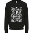 Get up Stand up Reggae Music Kids Sweatshirt Jumper Black