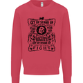 Get up Stand up Reggae Music Kids Sweatshirt Jumper Heliconia