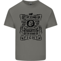 Get up Stand up Reggae Music Kids T-Shirt Childrens Charcoal