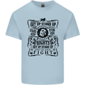 Get up Stand up Reggae Music Kids T-Shirt Childrens Light Blue
