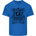 Get up Stand up Reggae Music Kids T-Shirt Childrens Royal Blue