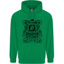 Get up Stand up Reggae Music Mens 80% Cotton Hoodie Irish Green