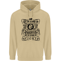 Get up Stand up Reggae Music Mens 80% Cotton Hoodie Sand