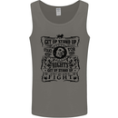 Get up Stand up Reggae Music Mens Vest Tank Top Charcoal