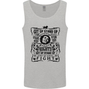 Get up Stand up Reggae Music Mens Vest Tank Top Sports Grey