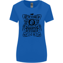 Get up Stand up Reggae Music Womens Wider Cut T-Shirt Royal Blue