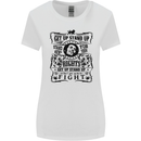 Get up Stand up Reggae Music Womens Wider Cut T-Shirt White