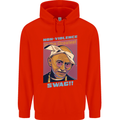 Ghandi Parody Gangsta Rap Music Hip Hop Childrens Kids Hoodie Bright Red
