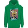 Ghandi Parody Gangsta Rap Music Hip Hop Childrens Kids Hoodie Irish Green