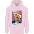 Ghandi Parody Gangsta Rap Music Hip Hop Childrens Kids Hoodie Light Pink