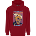Ghandi Parody Gangsta Rap Music Hip Hop Childrens Kids Hoodie Red