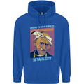 Ghandi Parody Gangsta Rap Music Hip Hop Childrens Kids Hoodie Royal Blue