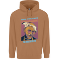 Ghandi Parody Gangsta Rap Music Hip Hop Mens 80% Cotton Hoodie Caramel Latte