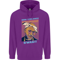 Ghandi Parody Gangsta Rap Music Hip Hop Mens 80% Cotton Hoodie Purple