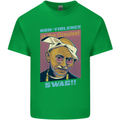 Ghandi Parody Gangsta Rap Music Hip Hop Mens Cotton T-Shirt Tee Top Irish Green