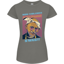 Ghandi Parody Gangsta Rap Music Hip Hop Womens Petite Cut T-Shirt Charcoal