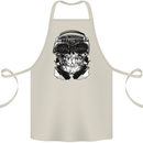 Ghetto Blaster Skull Cotton Apron 100% Organic Natural