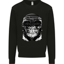 Ghetto Blaster Skull Mens Sweatshirt Jumper Black