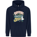 Ghosting Sport Funny Anti Valentines Day Childrens Kids Hoodie Navy Blue