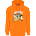 Ghosting Sport Funny Anti Valentines Day Childrens Kids Hoodie Orange