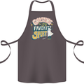 Ghosting Sport Funny Anti Valentines Day Cotton Apron 100% Organic Dark Grey