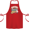 Ghosting Sport Funny Anti Valentines Day Cotton Apron 100% Organic Red