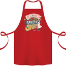 Ghosting Sport Funny Anti Valentines Day Cotton Apron 100% Organic Red